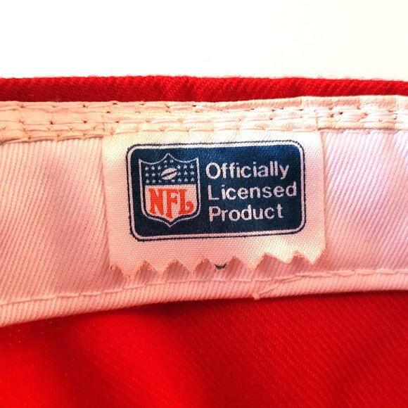 Vintage Sports pecialties NFL Kansas City Chiefs 100% Wool Made in Korea - 7 3/8 - Picture 8 of 9